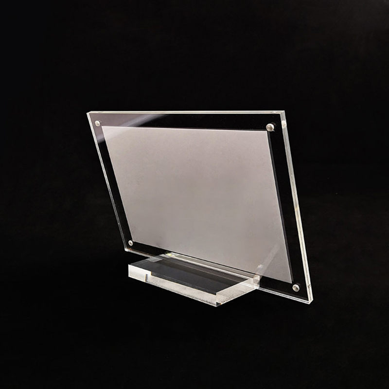 Desk Setup Poster - Bingkai tampilan Desktop akrilik bingkai foto