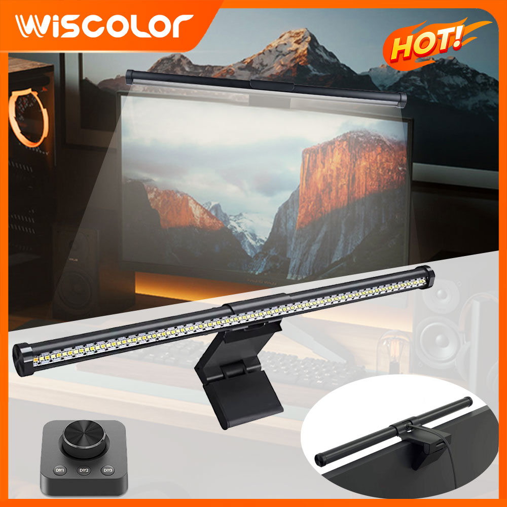 Desk Setup Tech - Lampu LED Dekorasi Monitor dengan Pengaturan