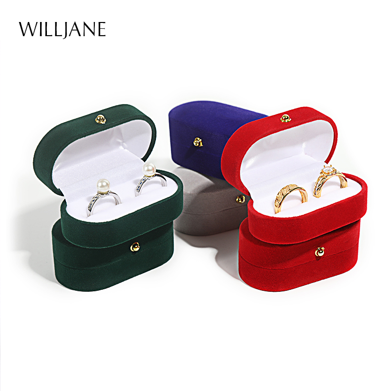Ring Binder Box - Kotak kemasan cincin pernikahan, wadah pajangan