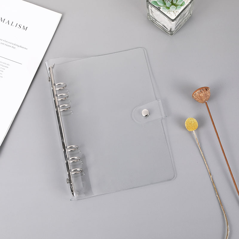 Ring Binder Box - Map Plastik Transparan A5/A6/Notebook Binder Ring