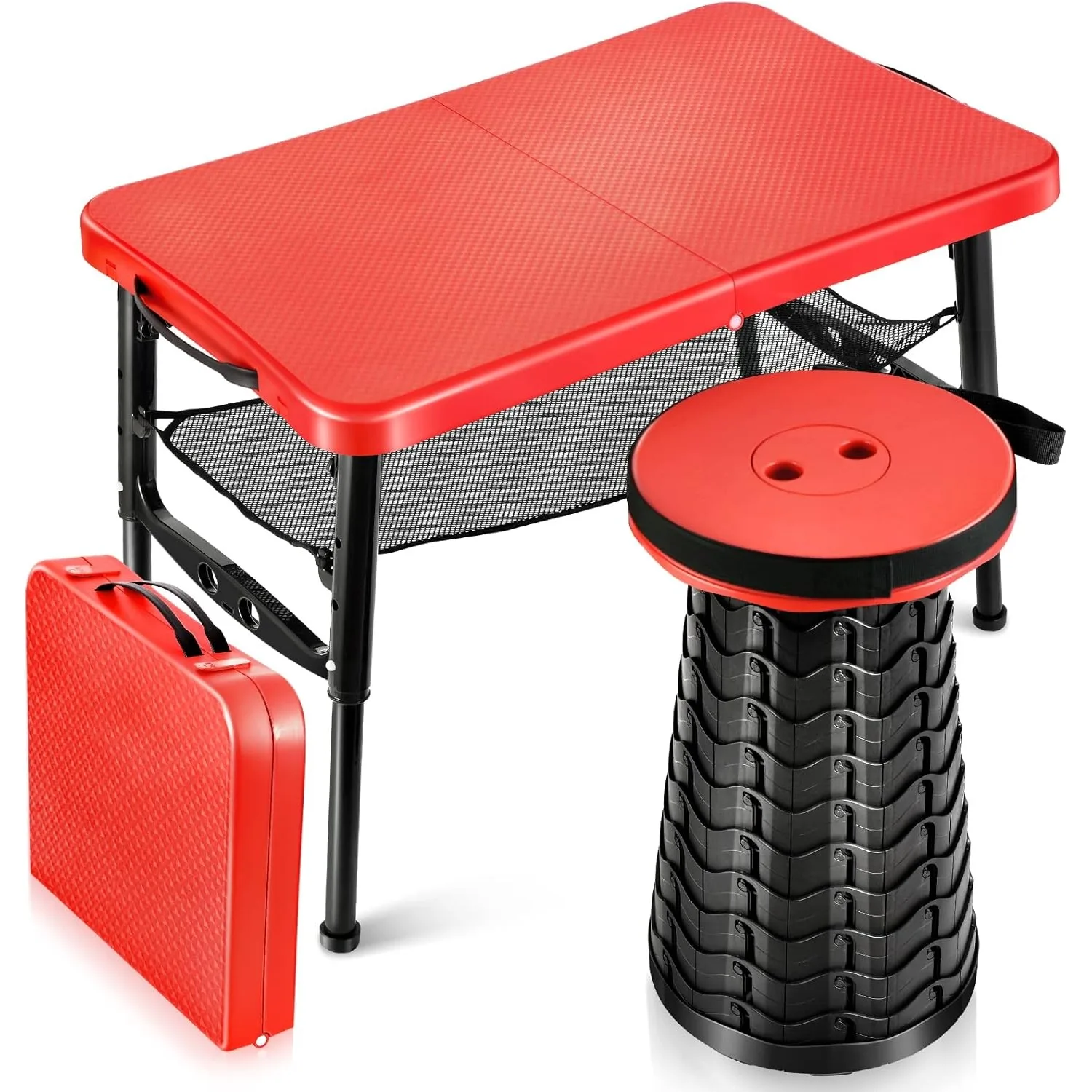 Desk Setup Ideas - Set Meja & Bangku Lipat Dapat