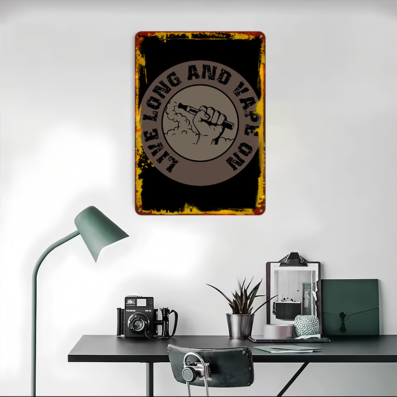 Desain Vape untuk Poster Tinpl - Desk Setup Poster ulasan dan harga