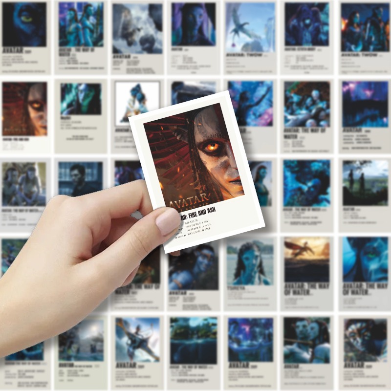 50pcs Stiker Poster Film Avata - Desk Setup Poster ulasan dan harga