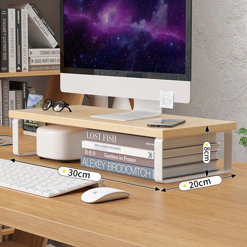 Rak Penyimpanan Sederhana, Sta - Monitor Riser Wood ulasan dan harga