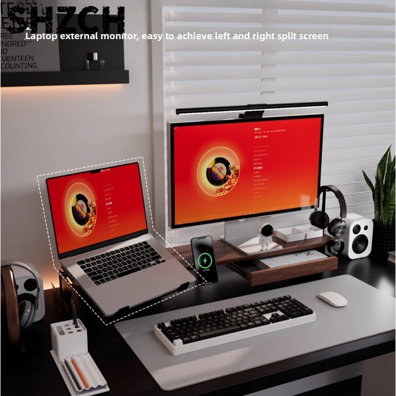 Z3 Pro Modular Monitor Riser S - Monitor Riser Wood ulasan dan harga