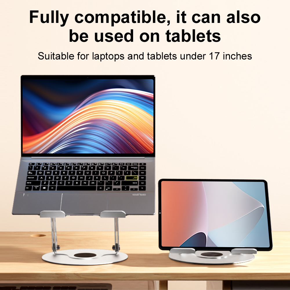 360 °   Dudukan Laptop Putar y - Desk Setup Home Office ulasan dan harga