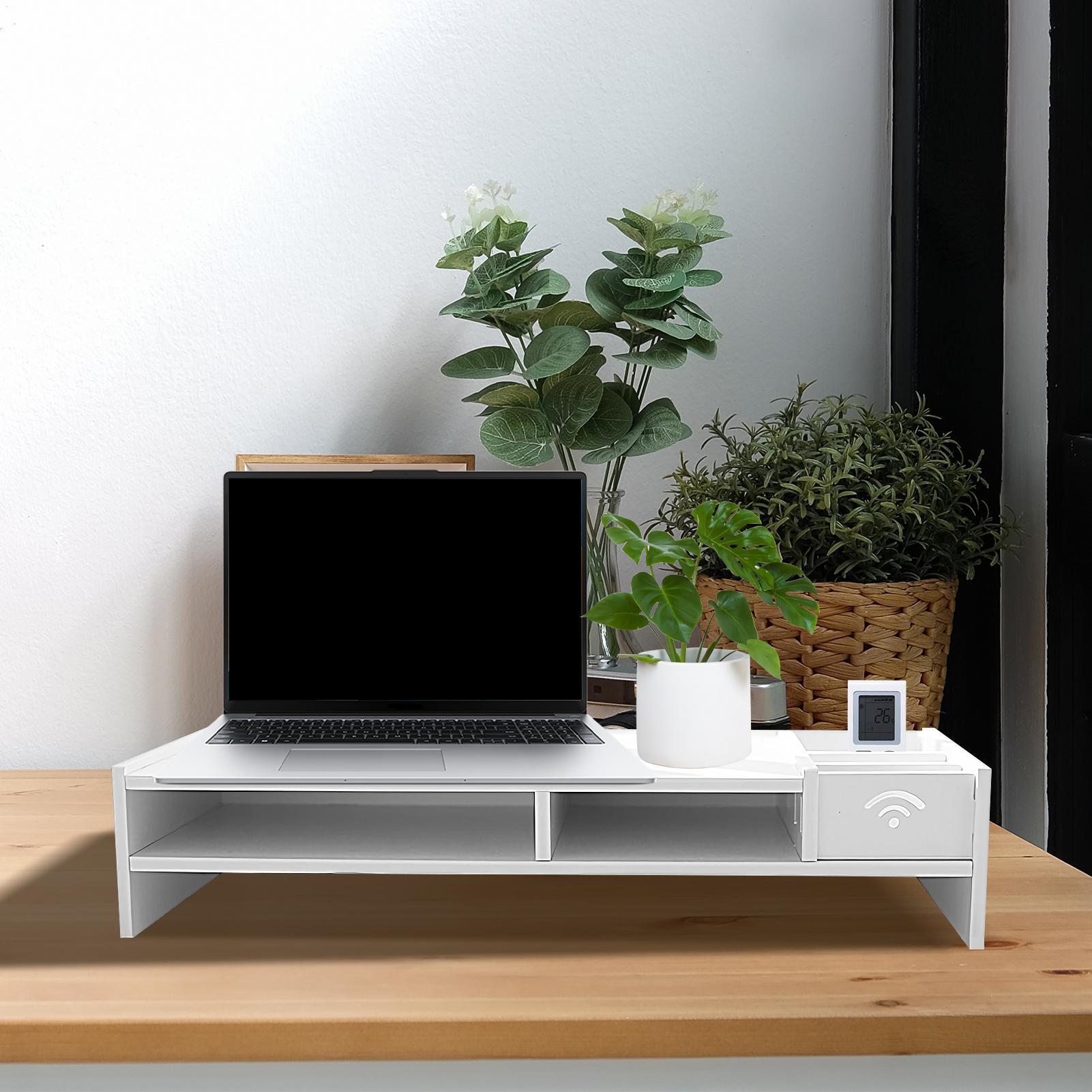 Monitor Riser 3 Tingkat untuk  - Monitor Riser Wood ulasan dan harga