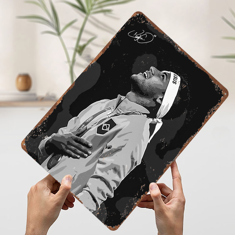 Neymar Jr. Poster Potret Kusto - Desk Setup Poster ulasan dan harga