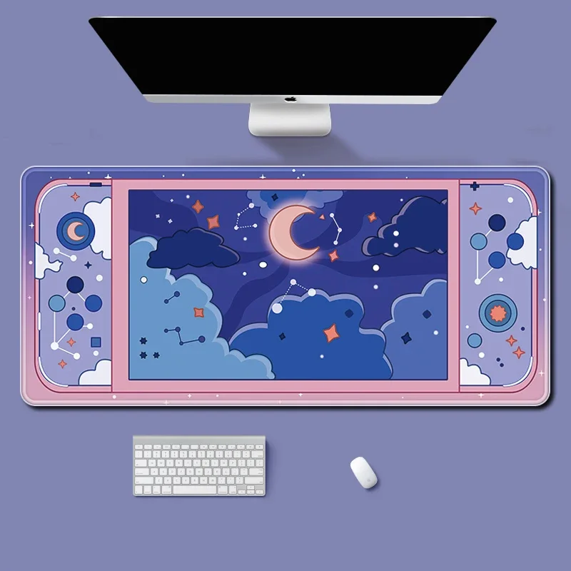 Alas meja besar bulan dan bint - Desk Setup Tech ulasan dan harga