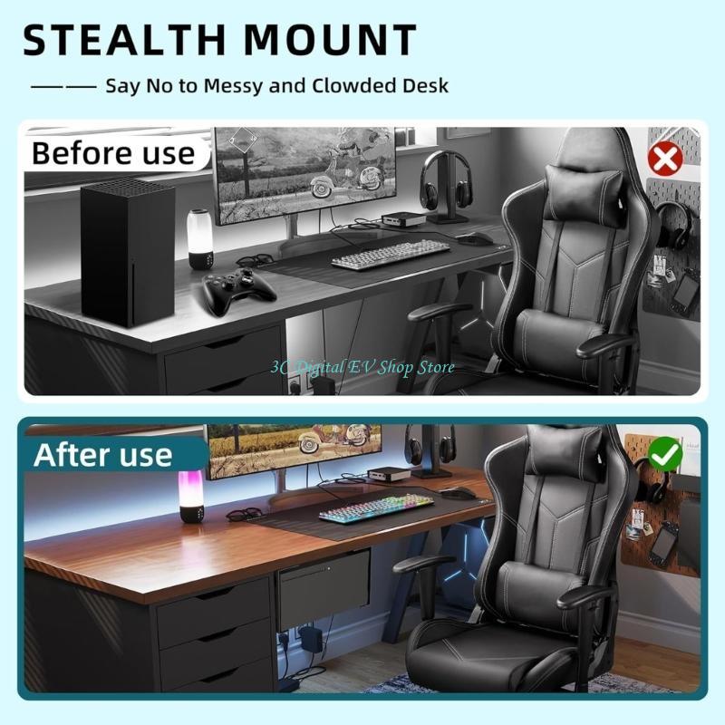 E74D Penyangga Braket Penyimpa - Desk Setup Xbox ulasan dan harga