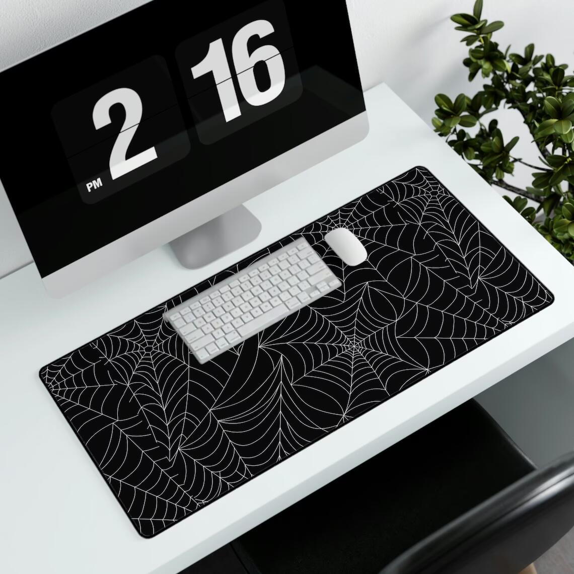 Tikar meja panjang lucu, dekor - Desk Setup Tech ulasan dan harga