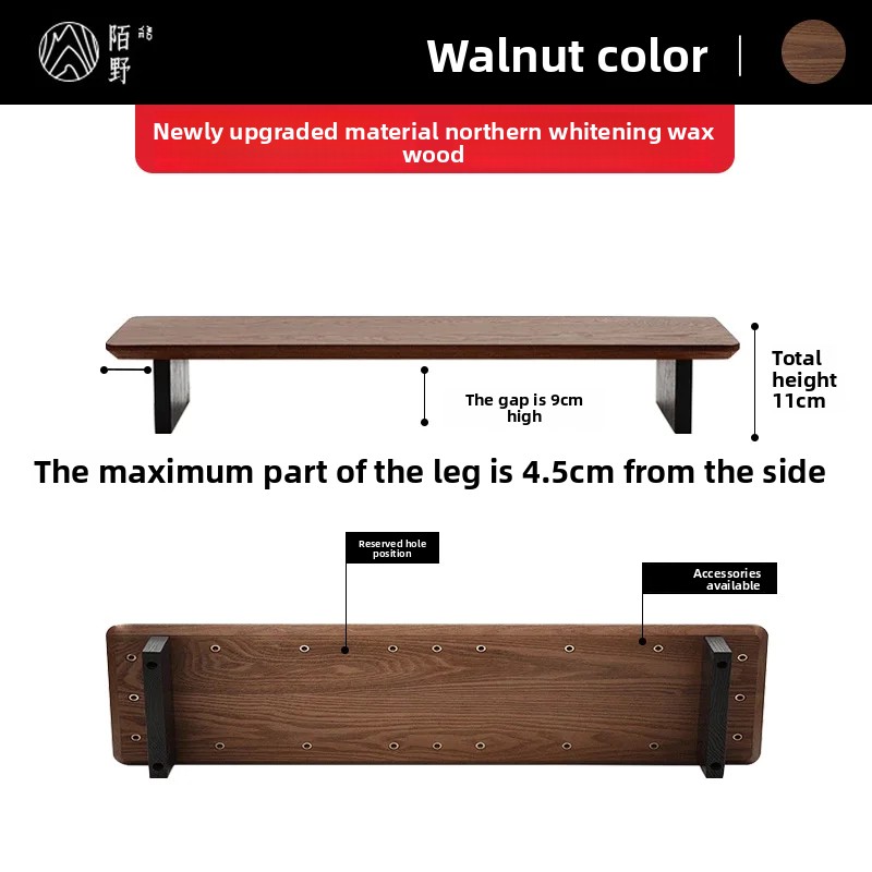 Penyangga Monitor Kayu Solid R - Monitor Riser Wood ulasan dan harga