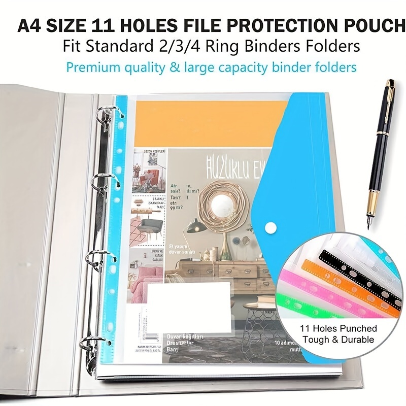 Map Plastik Warna-warni dengan - Ring Binder Box ulasan dan harga