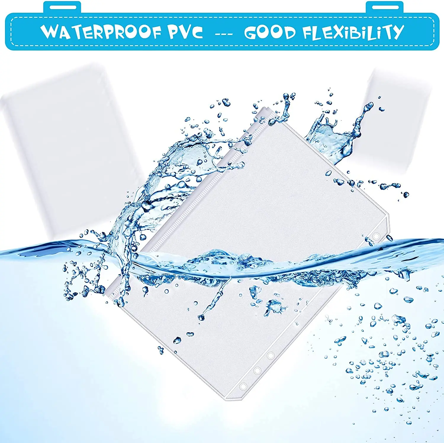 Binder kantong A6 6 lubang rit - Ring Binder Box ulasan dan harga