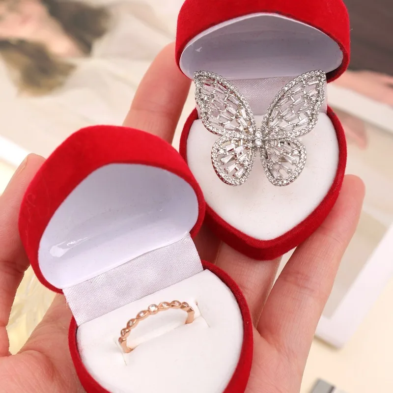 Kotak cincin bentuk hati berke - Ring Binder Box ulasan dan harga