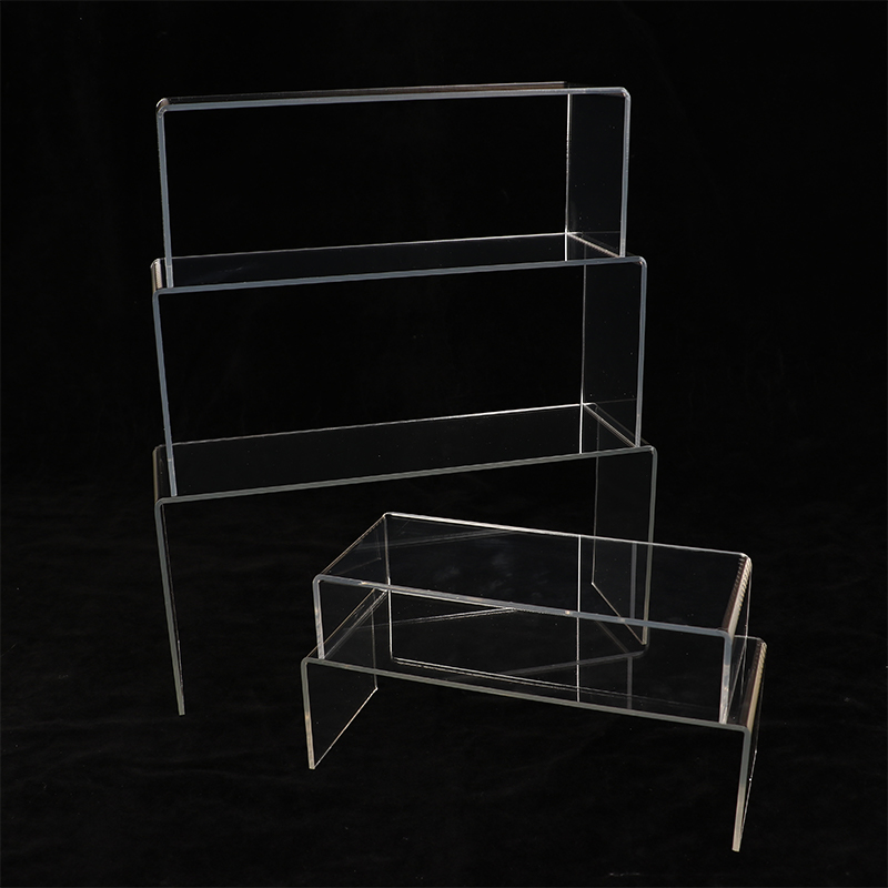 Rak Display akrilik bening ber - Monitor Riser Wood ulasan dan harga