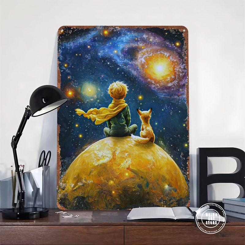 Poster Cetak Pangeran Kecil da - Desk Setup Poster ulasan dan harga