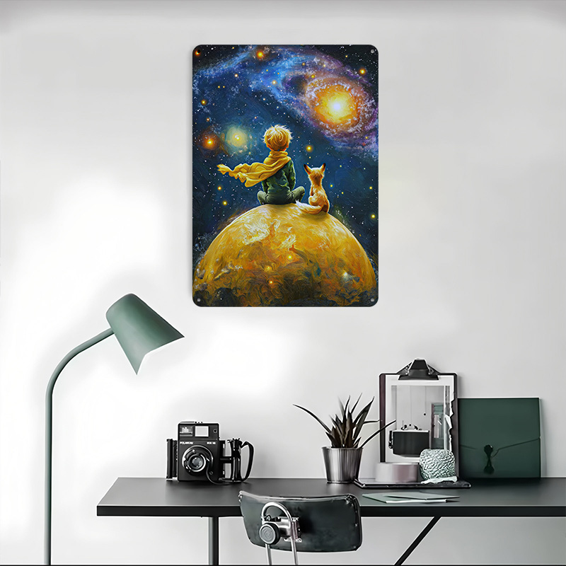 Poster Cetak Pangeran Kecil da - Desk Setup Poster ulasan dan harga